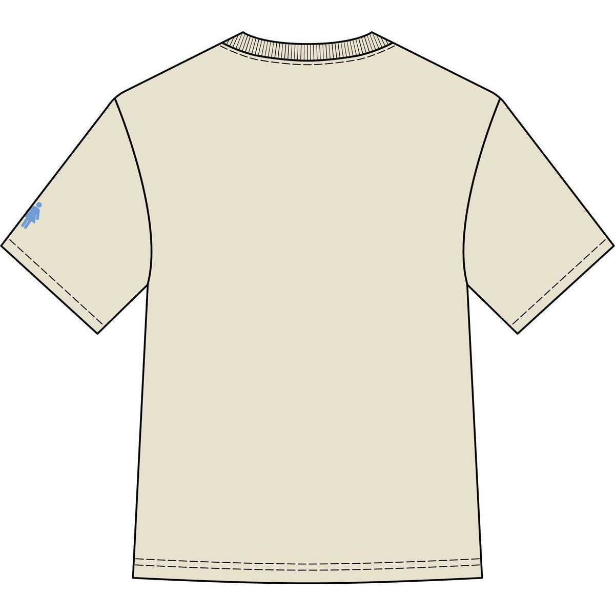 Homme + Femme Eazy Tee - Cream