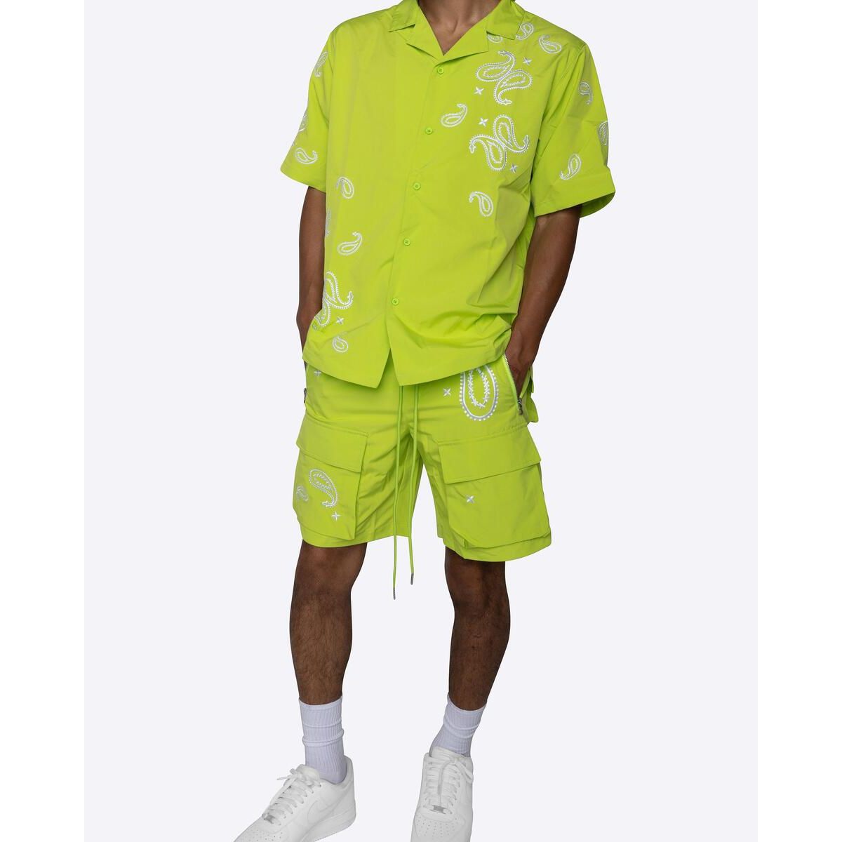 EPTM Easton Button Shirt - Lime (EP10691)