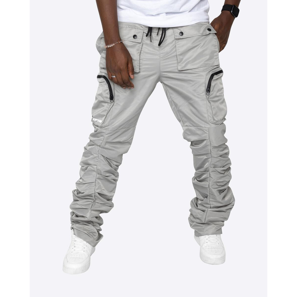 EPTM Stacked Flare 3.0 Track Pants - Grey (EP10737)
