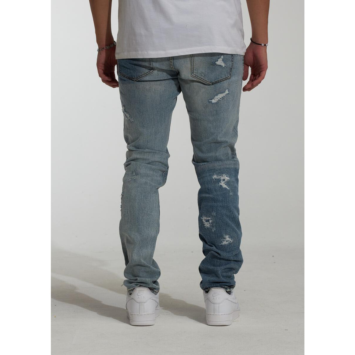 Crysp Denim Pacific Medium Distress Denim Jeans (CRYSP232-211)