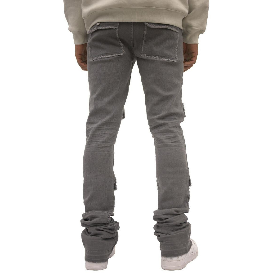 Doctrine Savant Stacked Jeans - Gray