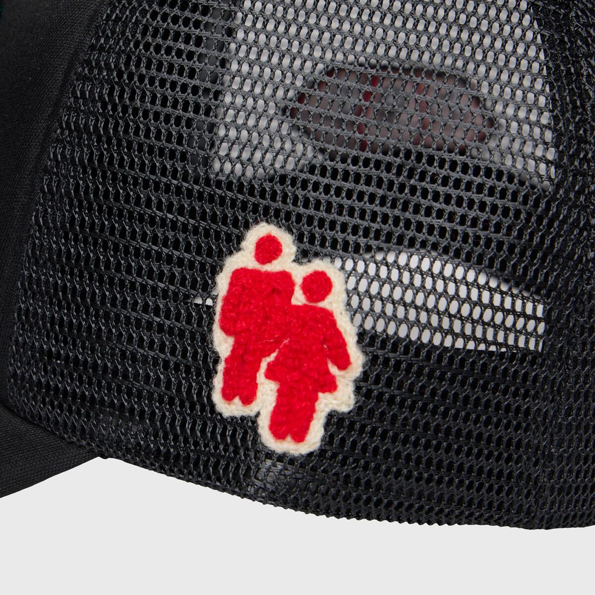 Homme + Femme "Poetry" Trucker - Black