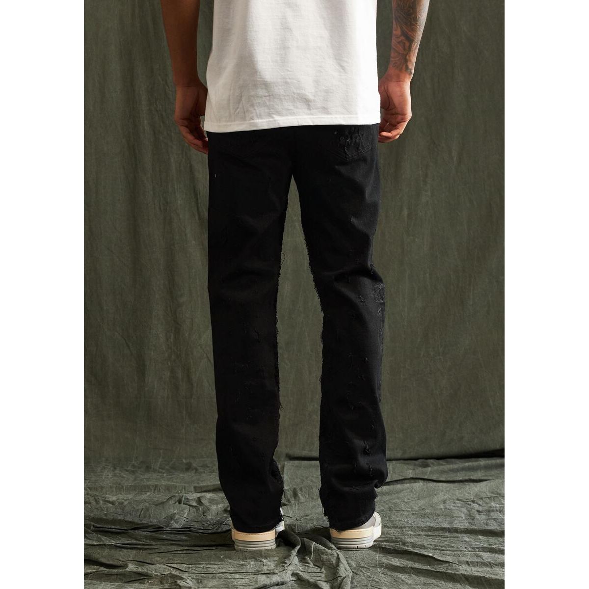 Embellish Urie Black Denim Jeans (EMBFALL123-046) - Stylish, high-quality jeans perfect for any casual or dressy occasion