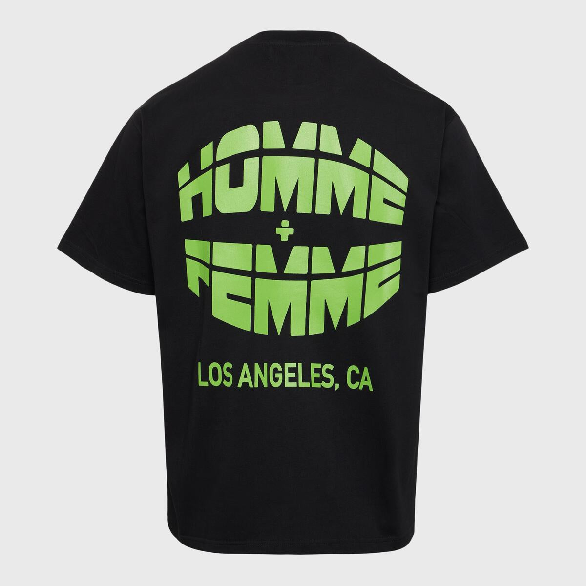 Homme + Femme Respect Tee - Black/Green