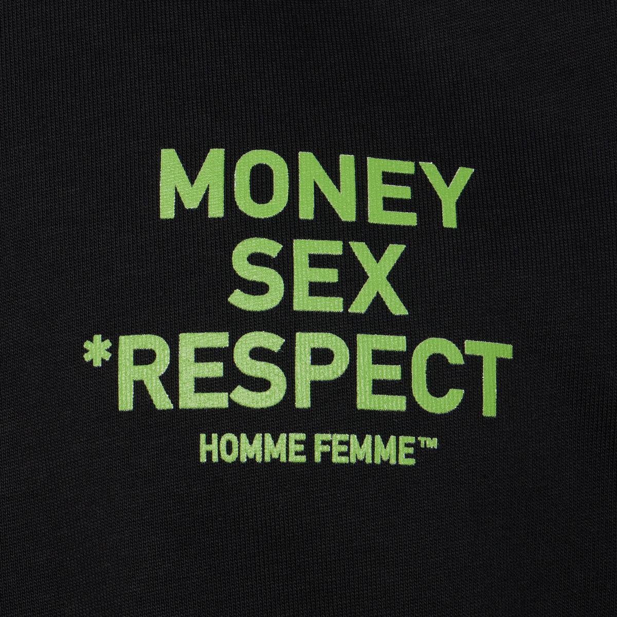 Homme + Femme Respect Tee - Black/Green