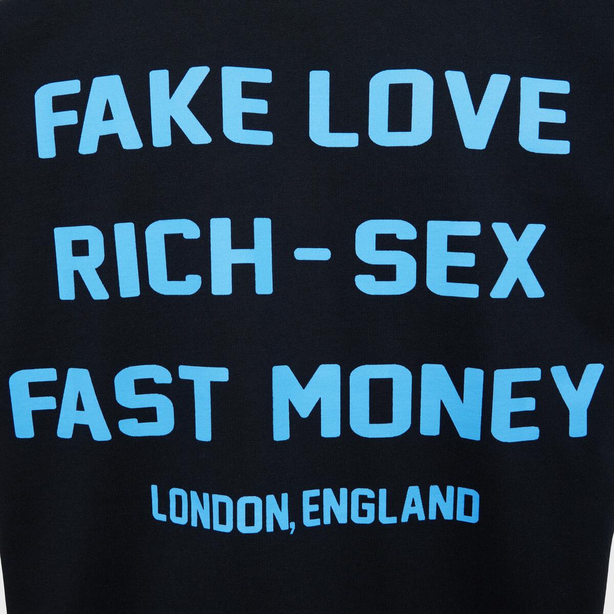Homme + Femme London Hotel Tee - Black/Blue