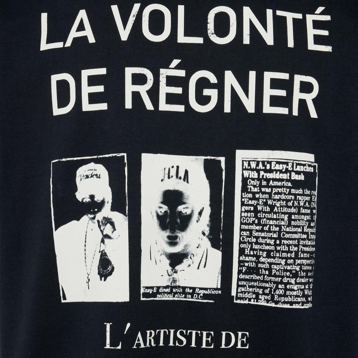 Homme + Femme White House Article Tee - Black