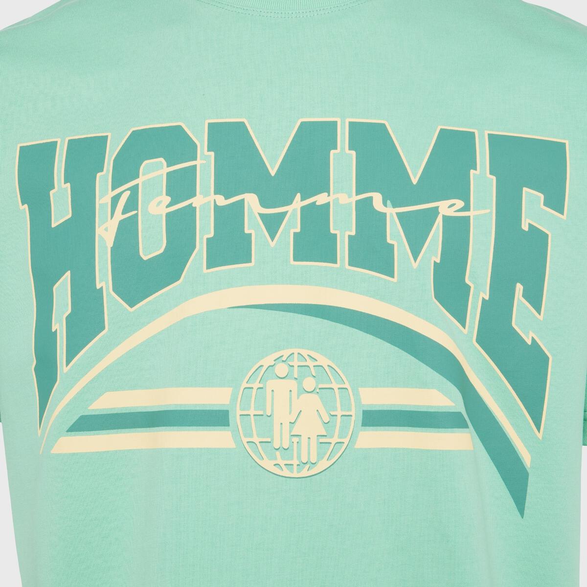 Homme + Femme Global Logo Tee - Green