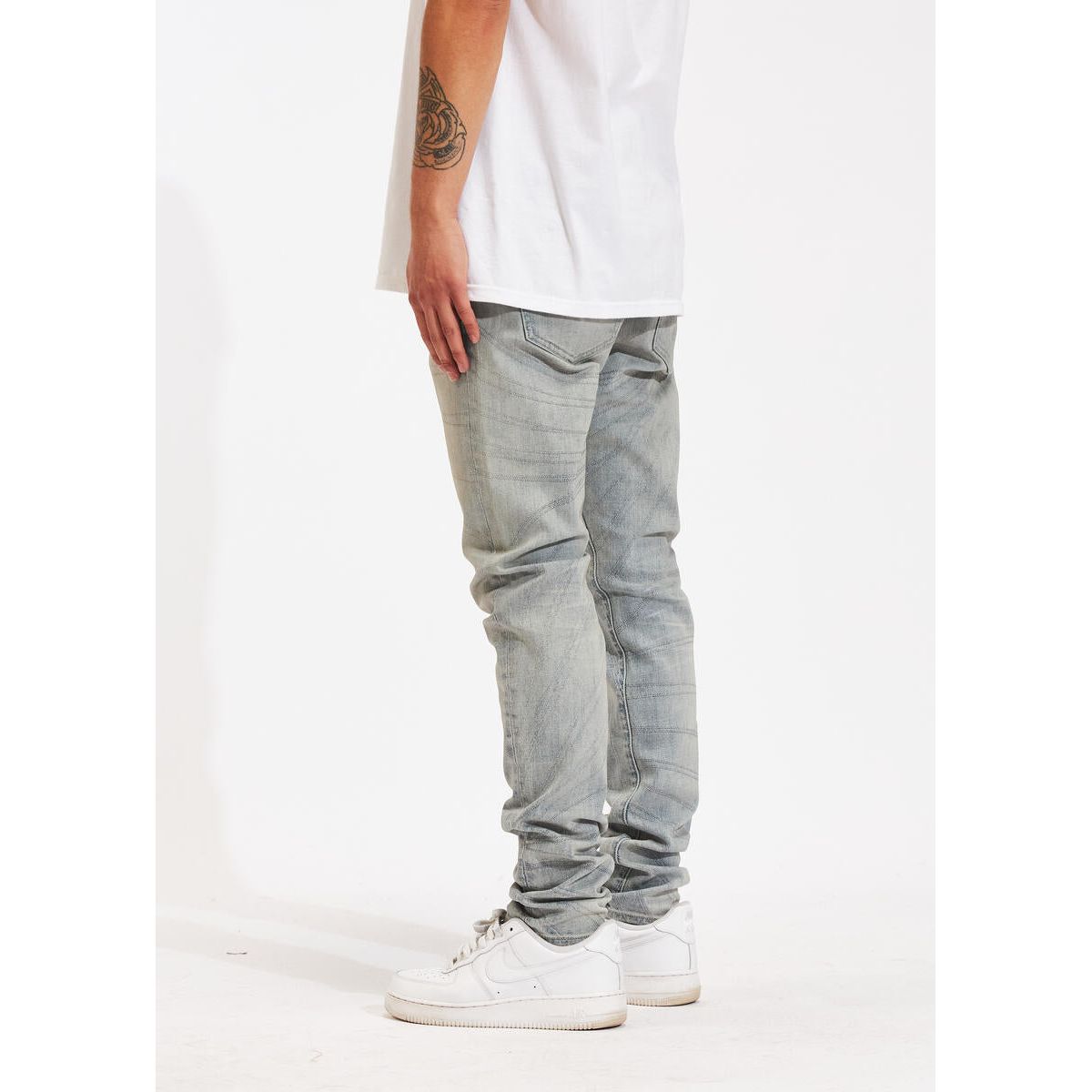 Crysp Denim Atlantic Stone Stitch Denim Jeans, available in multiple sizes