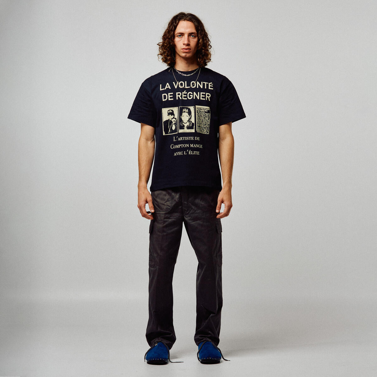 Homme + Femme White House Article Tee - Black