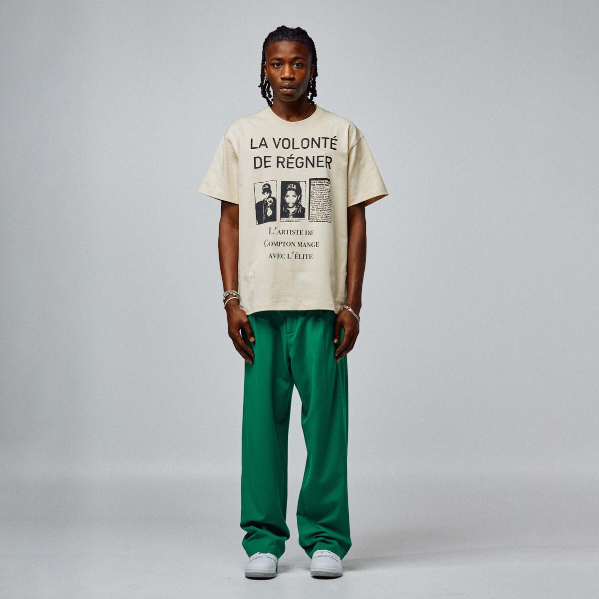 Homme + Femme White House Article Tee - Cream