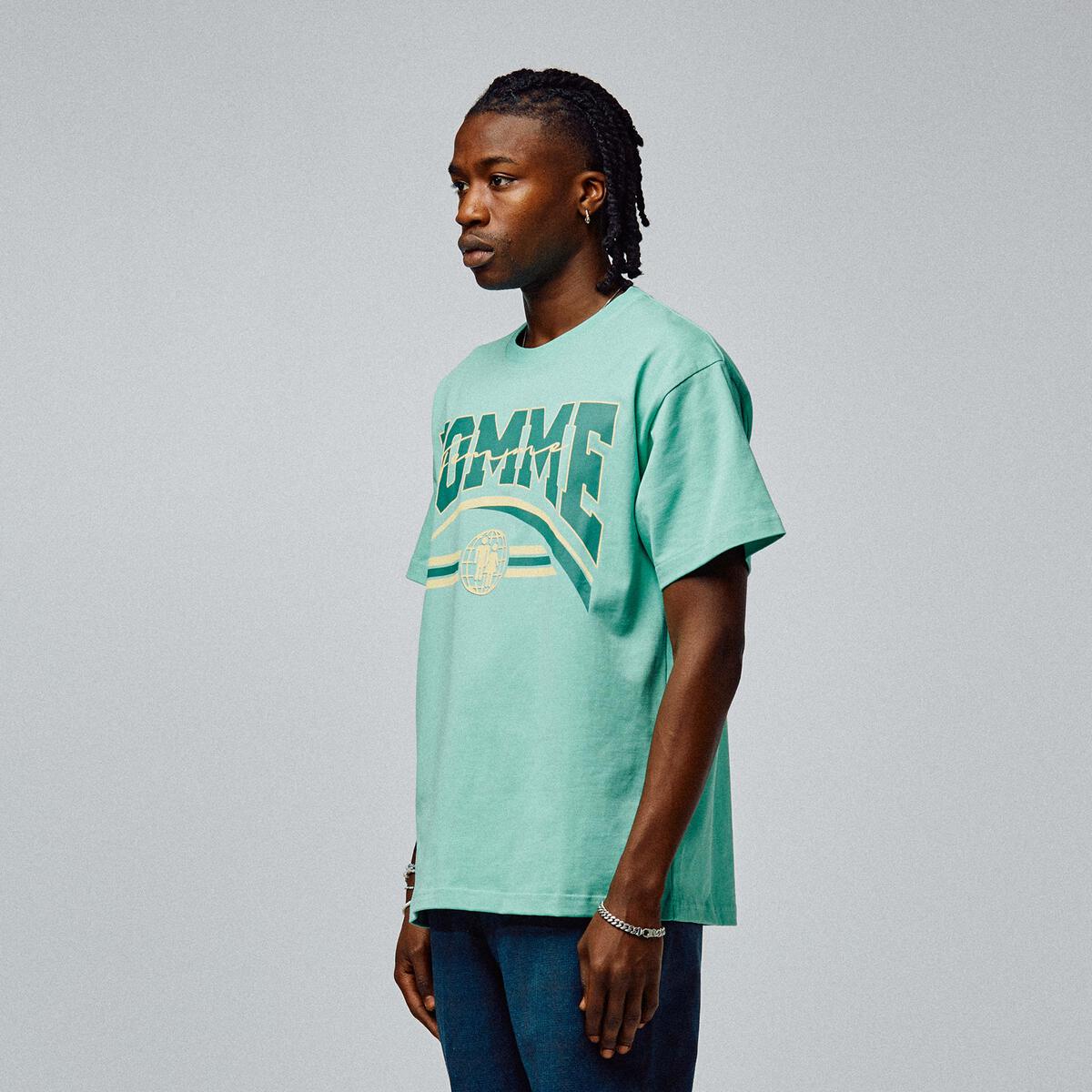 Homme + Femme Global Logo Tee - Green