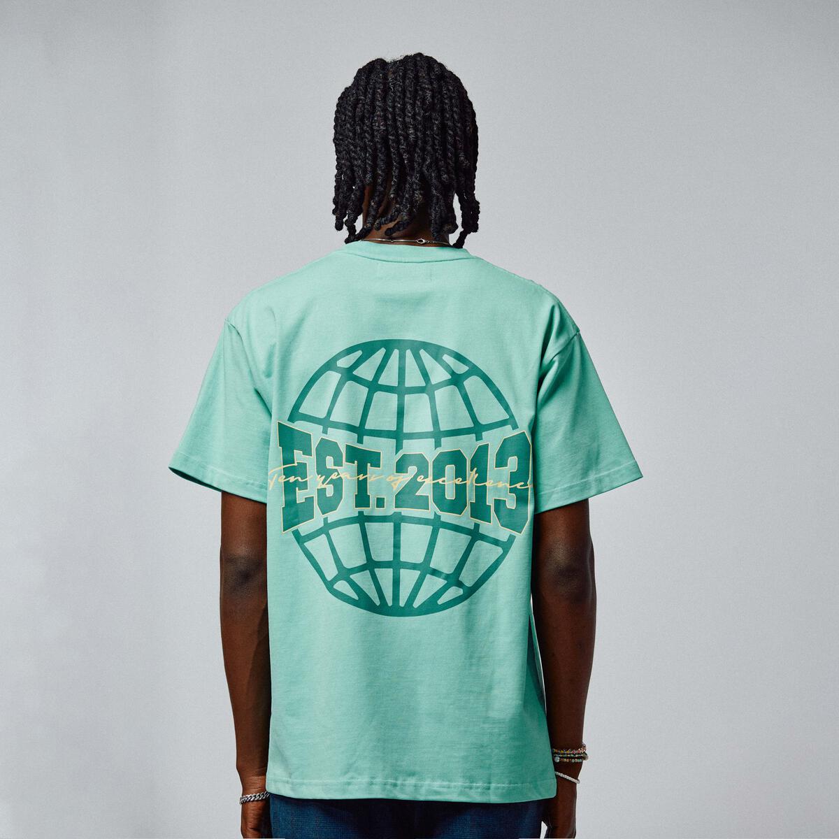 Homme + Femme Global Logo Tee - Green