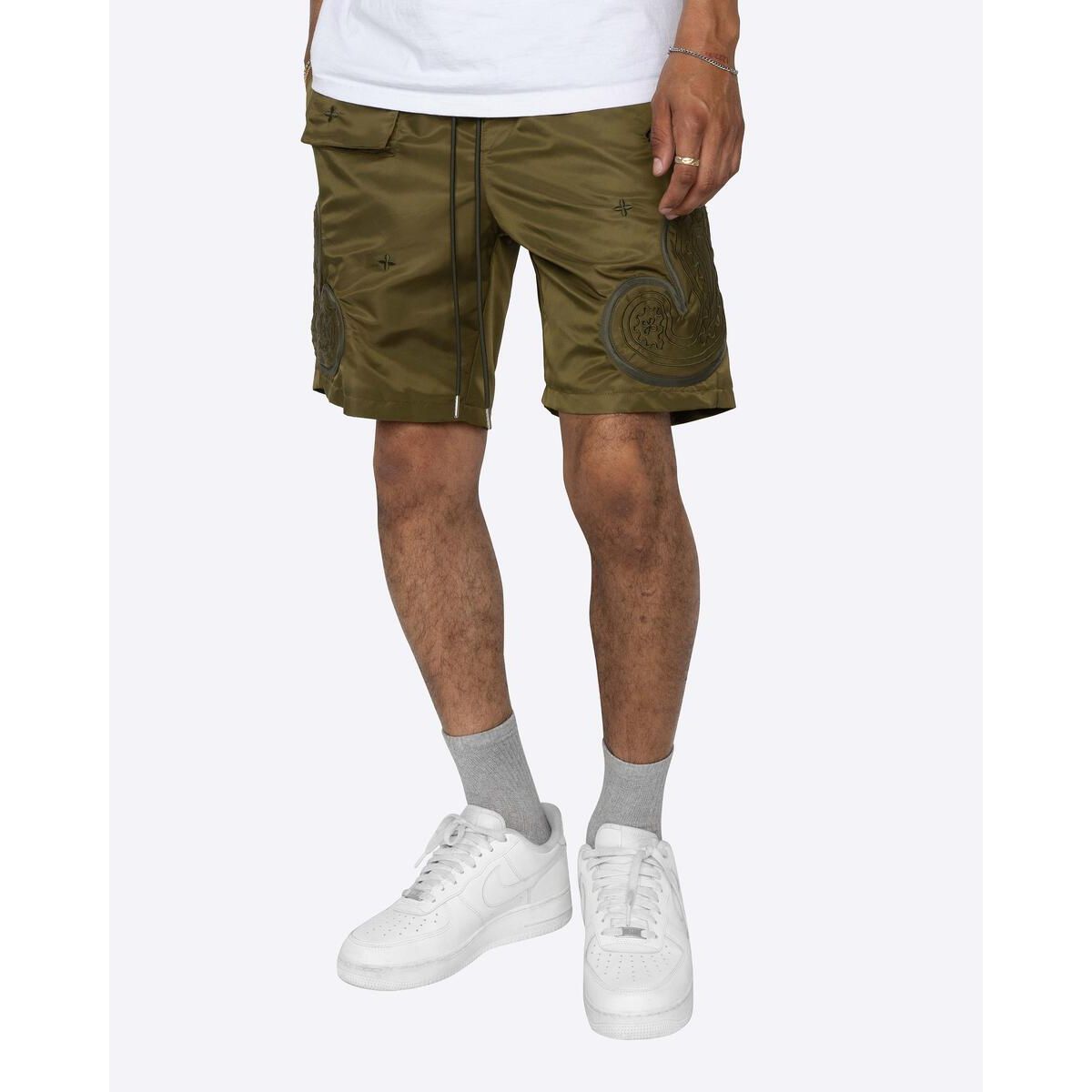 Stylish and comfortable EPTM Puffer Paisley Shorts for men