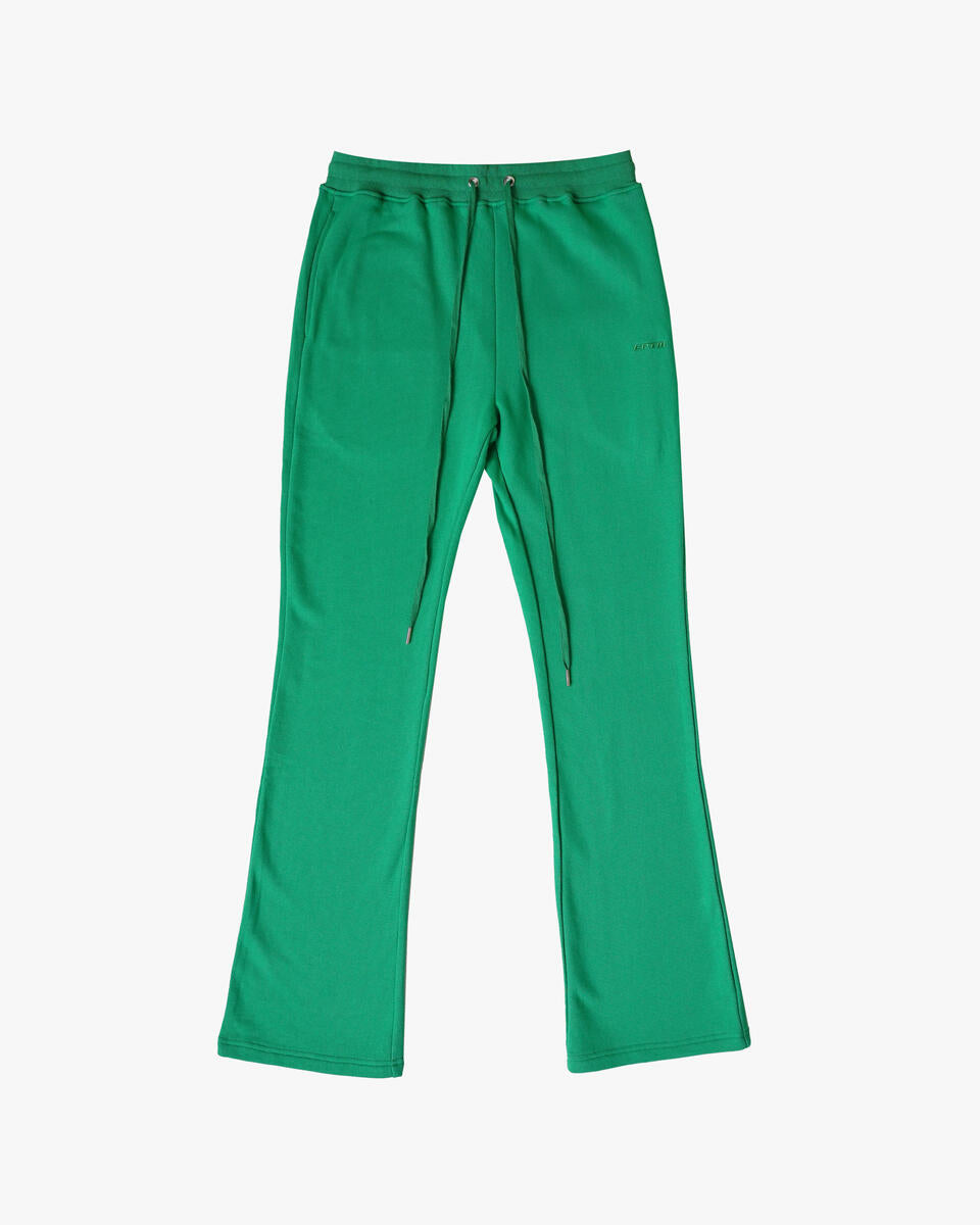 High-quality EPTM Perfect Flare Pants in green, featuring a comfortable fit