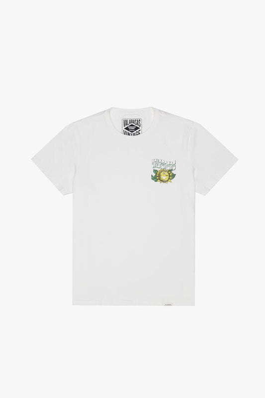 Valabasas "From The Dirt" Vintage Wash White Tee