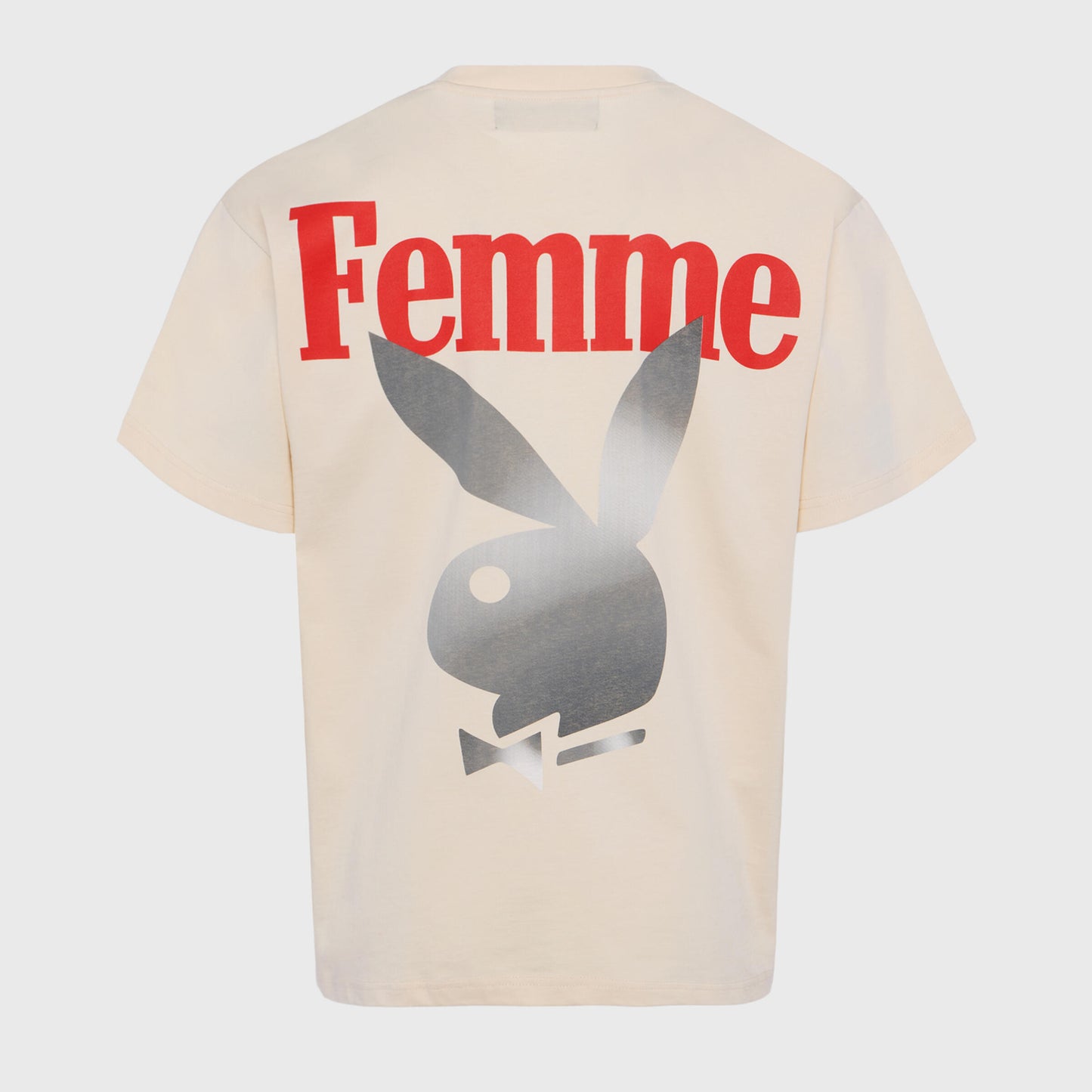 Homme + Femme "Twisted Bunny" Tee - Cream