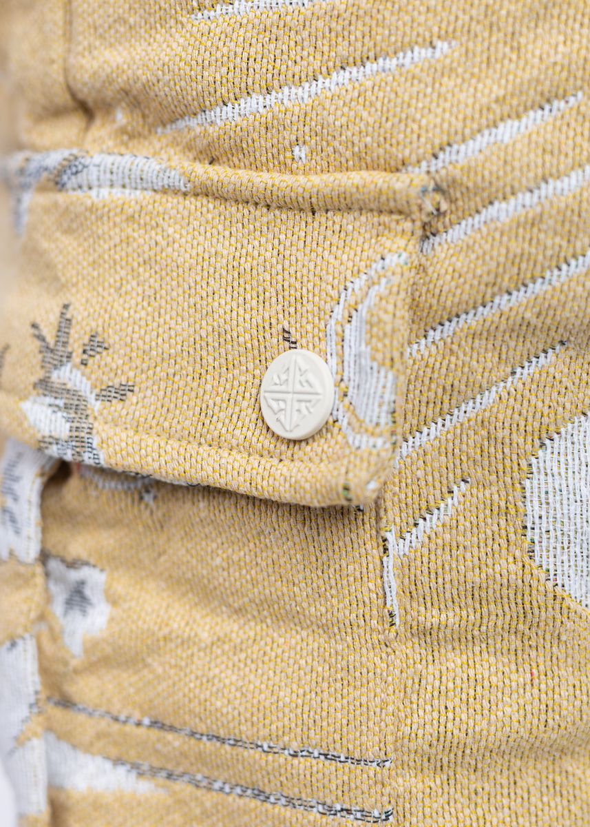 Guapi Sand Brown Tapestry Pants, comfortable and stylish bottoms for any occasion