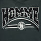 Homme + Femme "Embroidered Global Logo" Crewneck - Black