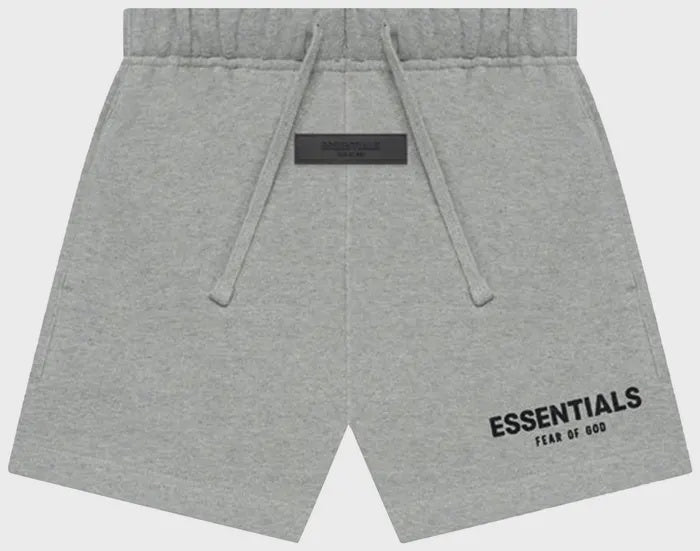 KIDS Fear of God Essentials Shorts - Dark Oatmeal