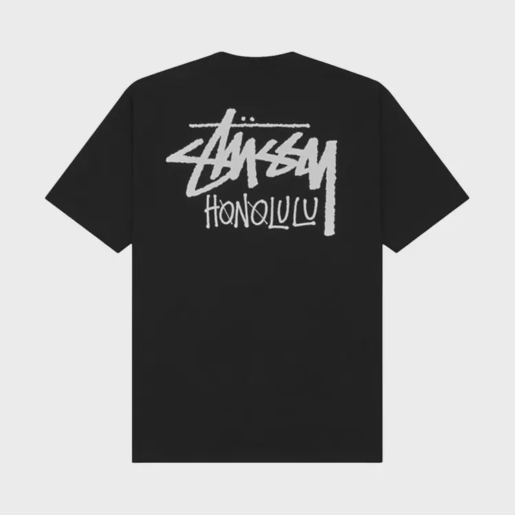 Stussy Stock Honolulu Tee - Black