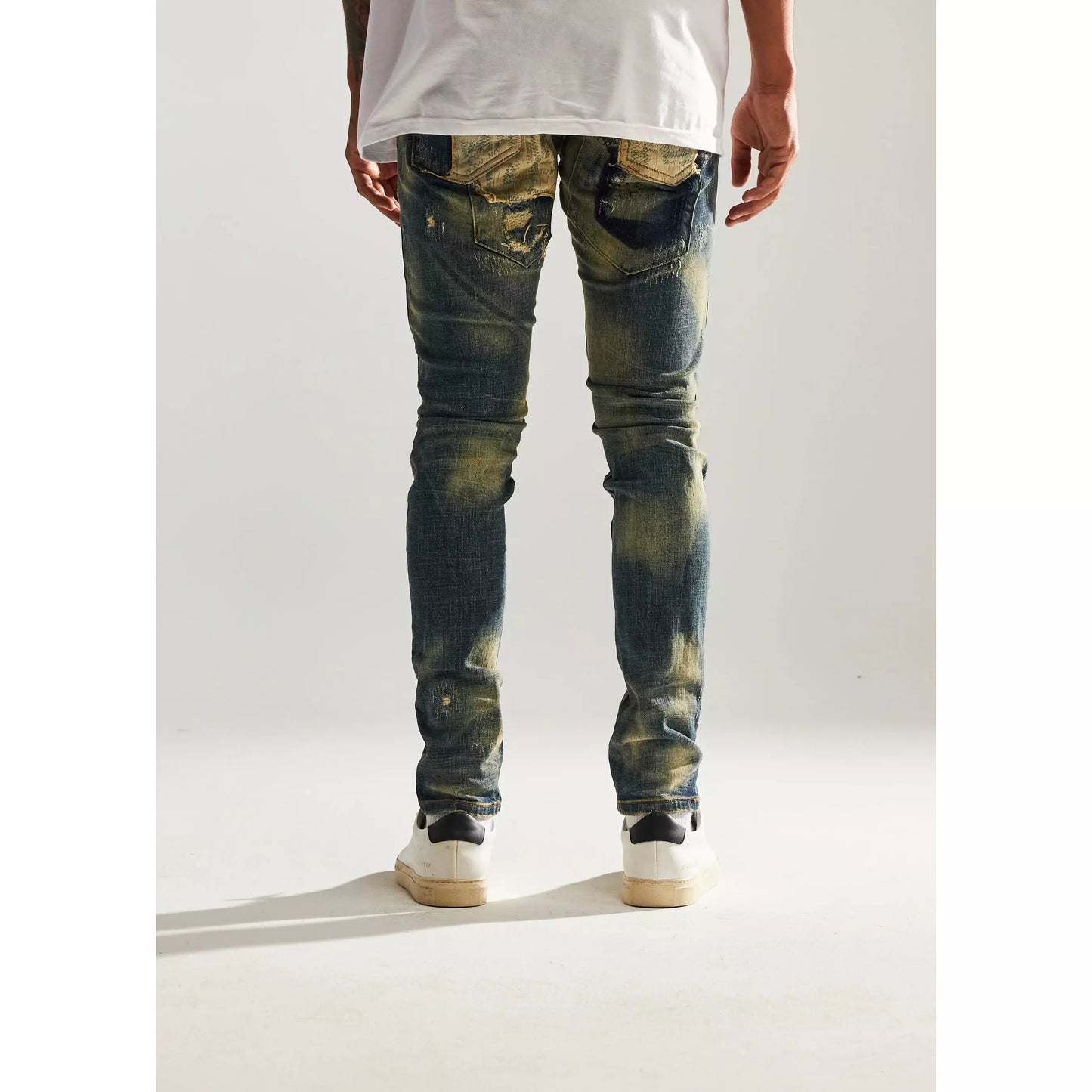 Embellish Barker Sand Wash Denim Jeans (EMBSP122-100)