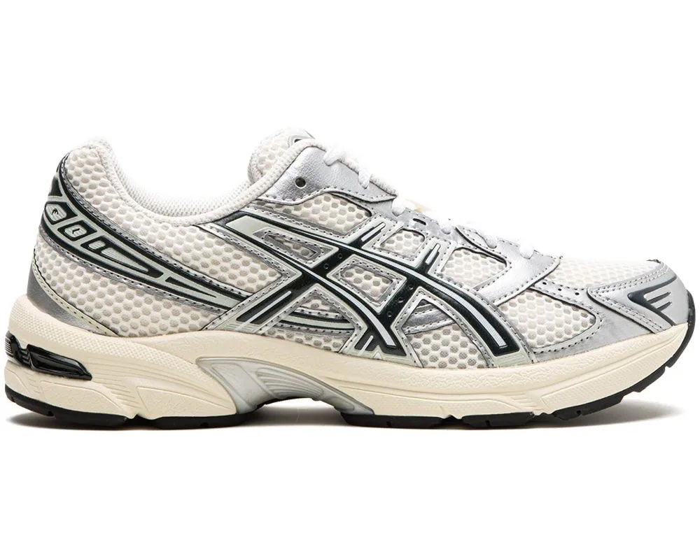 ASICS Gel-1130 - Kith Cream Scarab running shoes in a stylish cream and green colorway, perfect for both performance and everyday wear