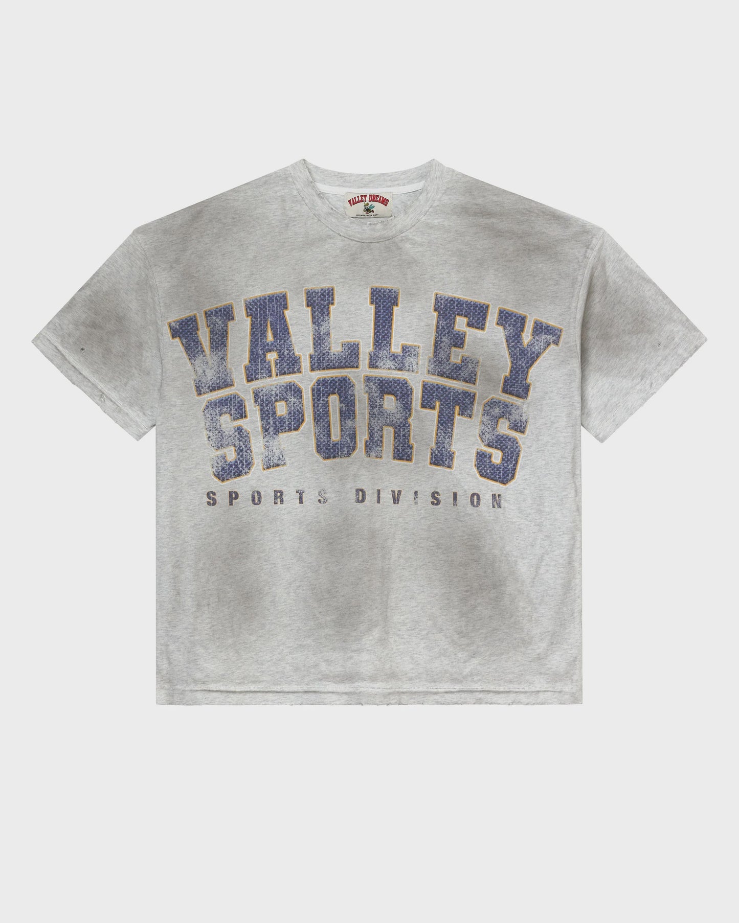Vale "Sports Division" Gym Grey Tee