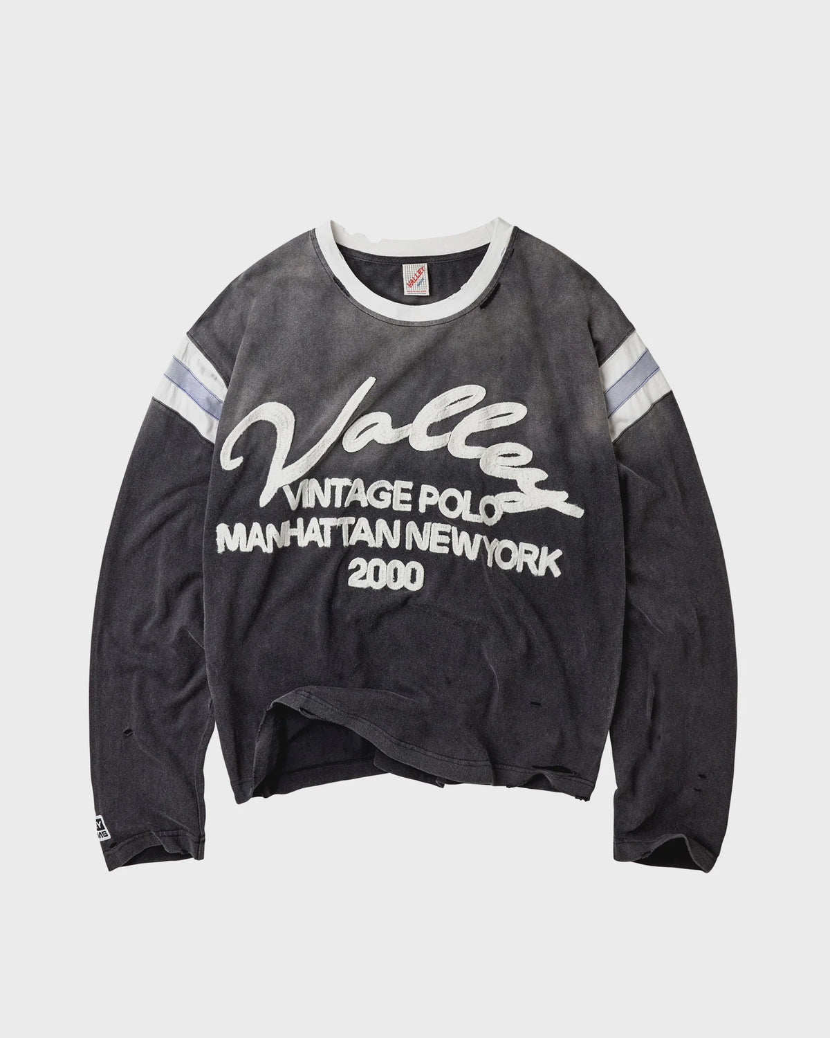 Vale "Vintage Jersey" Black Longsleeve Tee