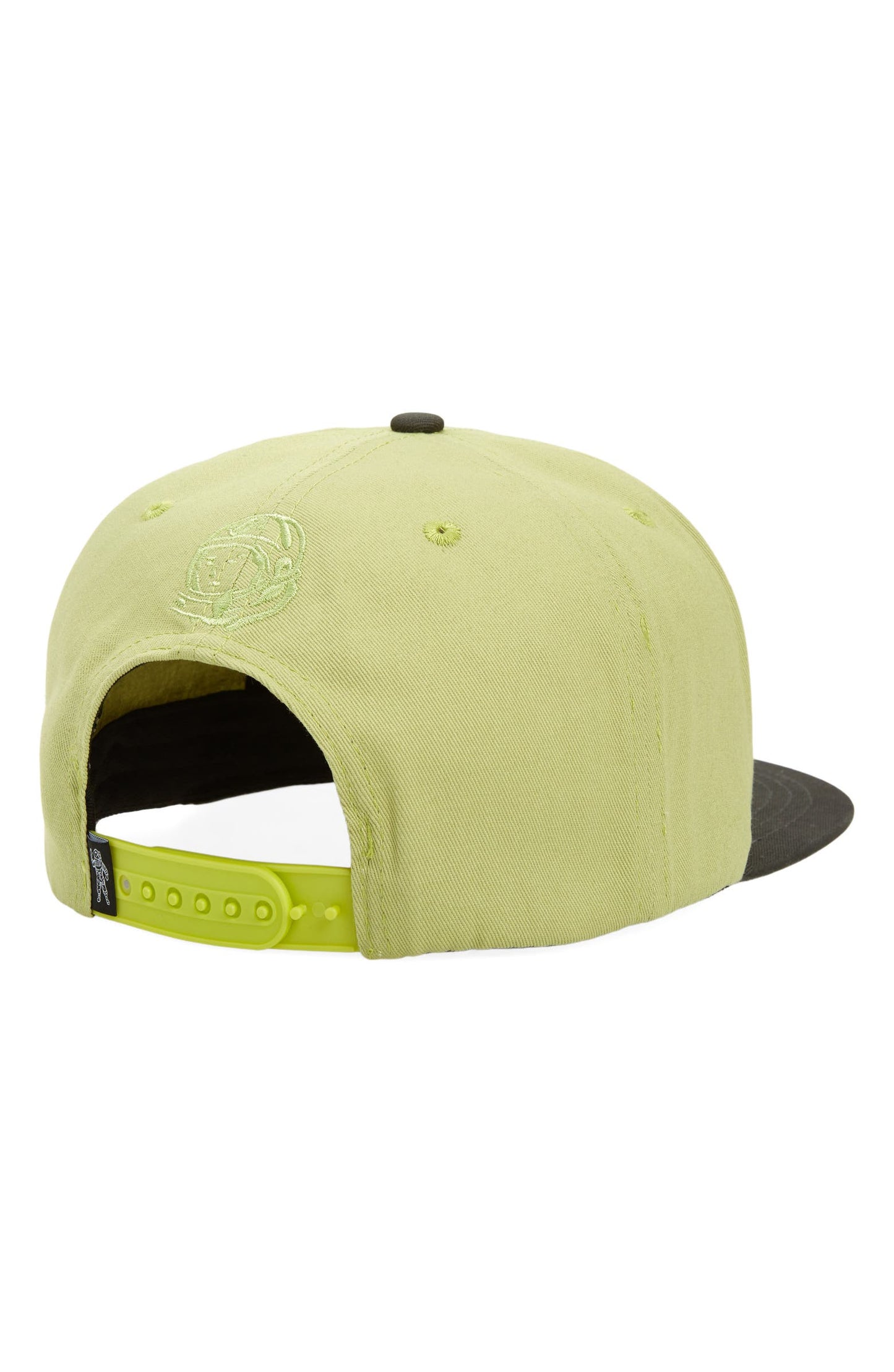 High-quality BBC Leek Green BB Flying B Snapback Hat (831-7803) with embroidered logo on the front, adjustable strap, and classic baseball cap design