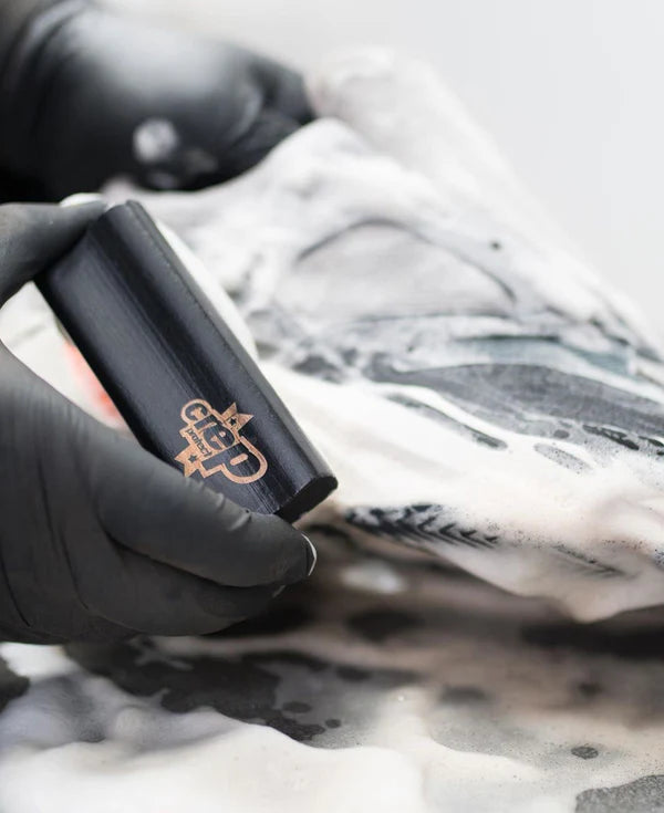 The Crep Protect cleaning kit packaging with product details and instructions