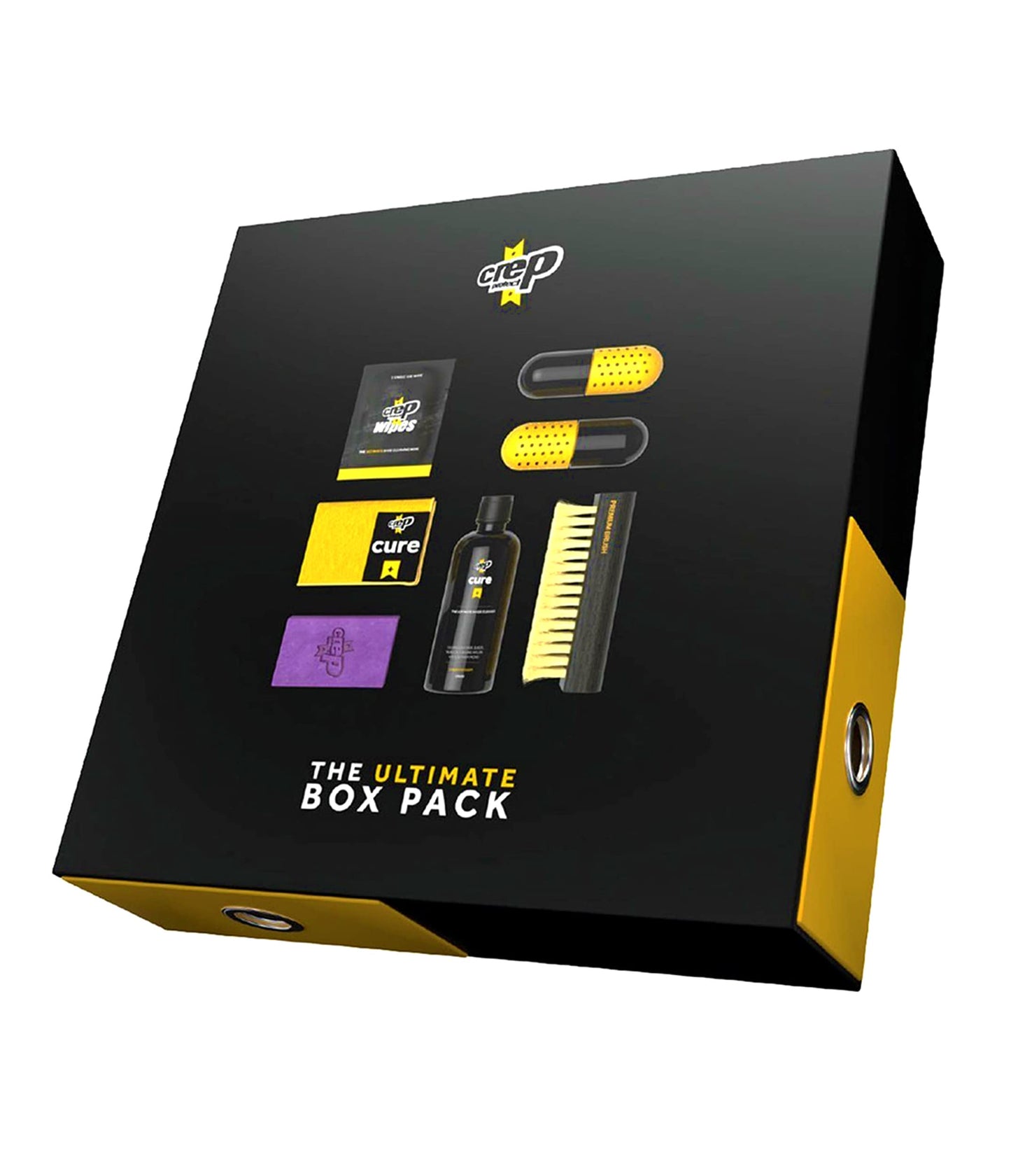 Crep Ultimate Box Pack with shoe cleaner, brush, and protectant