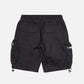 8&9 Black Combat Nylon Shorts w/3M Zippers (SHCOM3M)