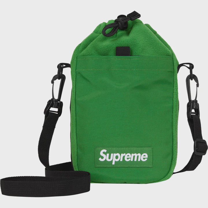 Supreme Polartec Sling Bag in Green from Fall/Winter 24 Collection