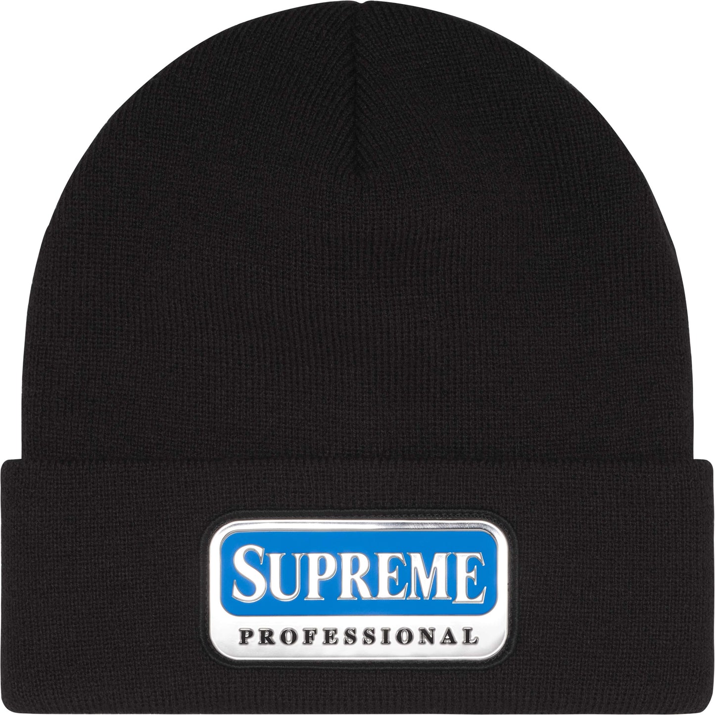 Black Supreme Professional Beanie for Fall/Winter 24 Collection, trendy and versatile