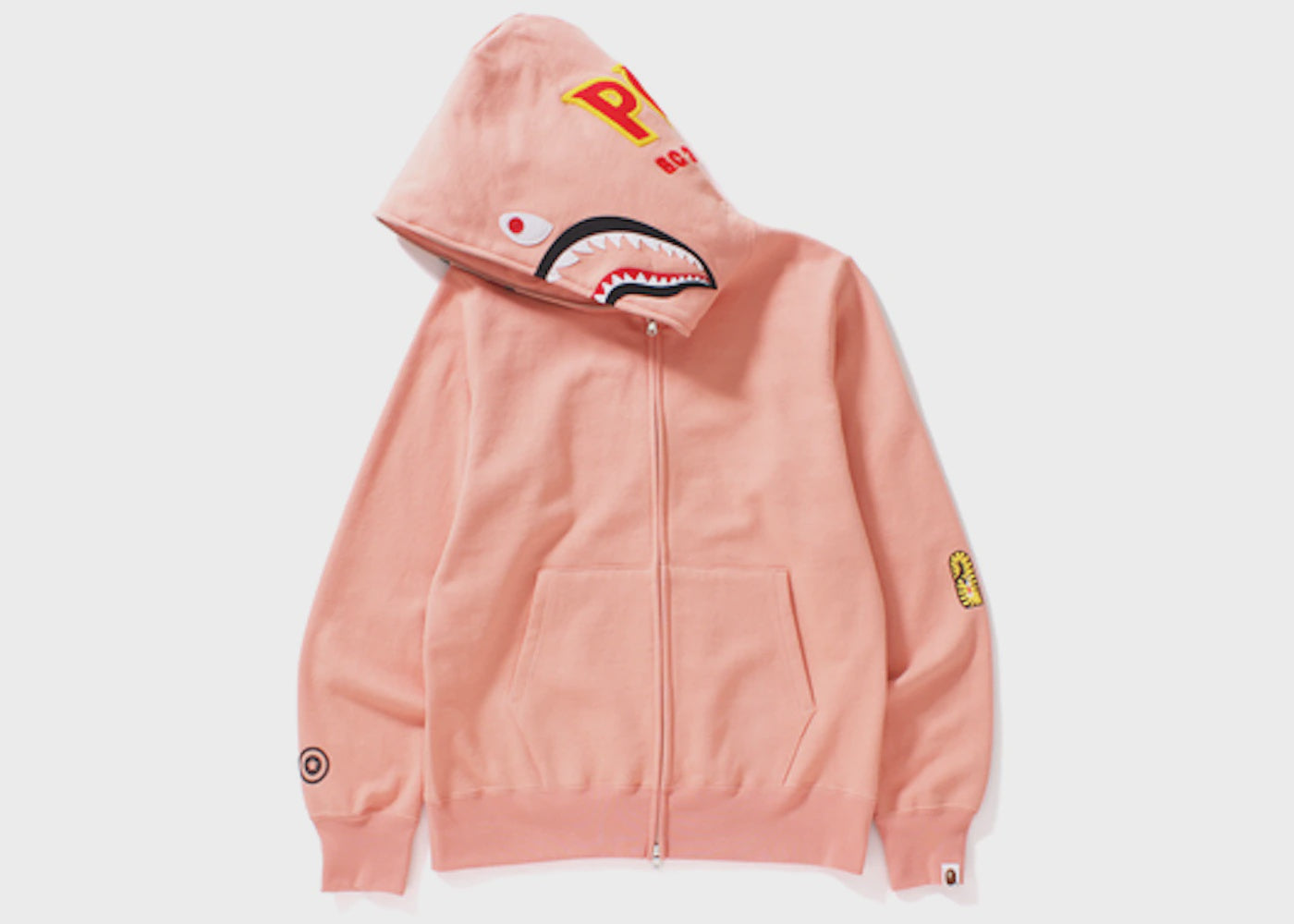 BAPE 2nd Shark Pink Full Zip Hoodie FW23 BRAND NEW Fresh Society