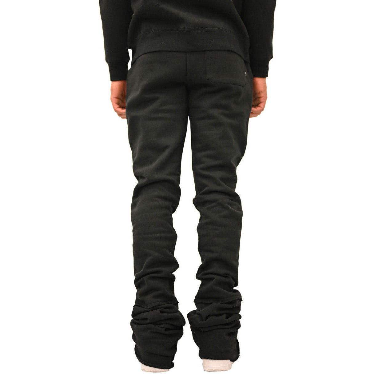Doctrine Dagger Stacked Joggers - Black