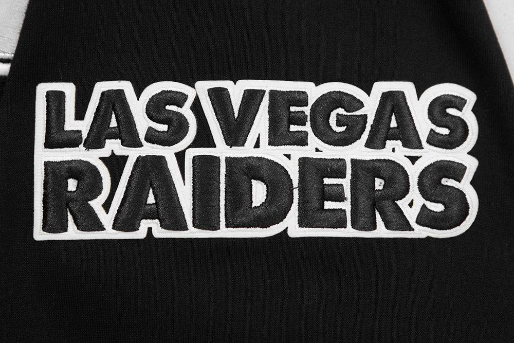 Pro Standard Las Vegas Raiders Classic Chenille Hoodie - Black (FOR5410174-BLK)