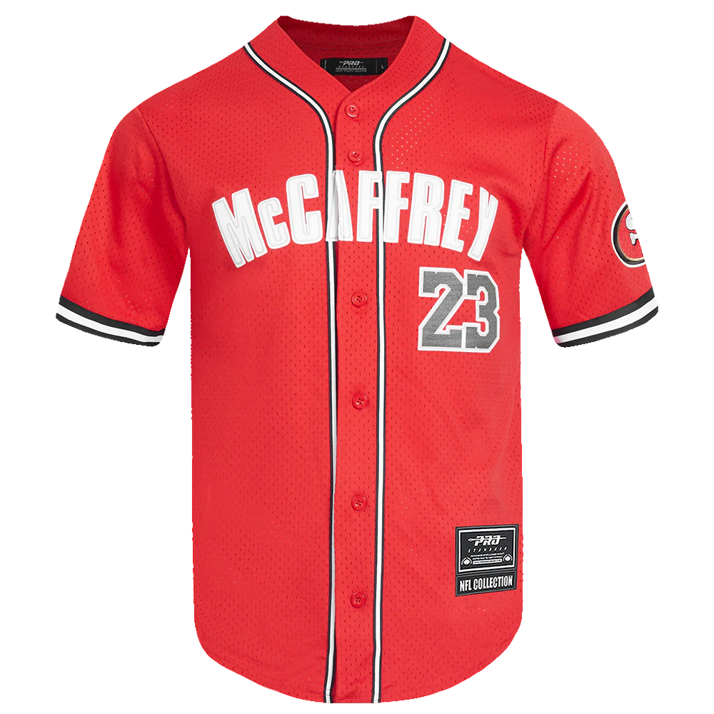 Pro Standard San Francisco 49ers Christian McCaffrey #23 Button Up