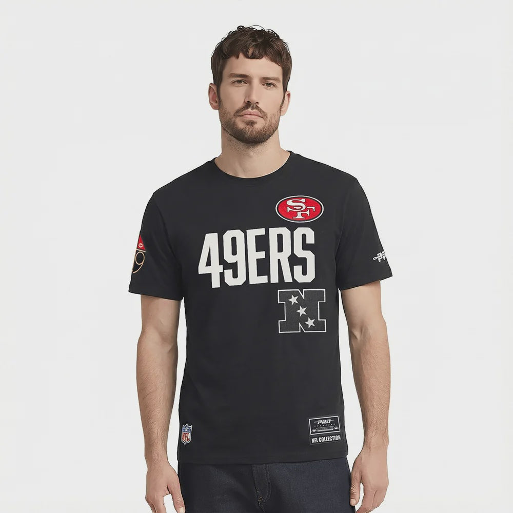 Pro Standard San Francisco 49ers Modern Originals Tee - Black (FS41411094-BLK)