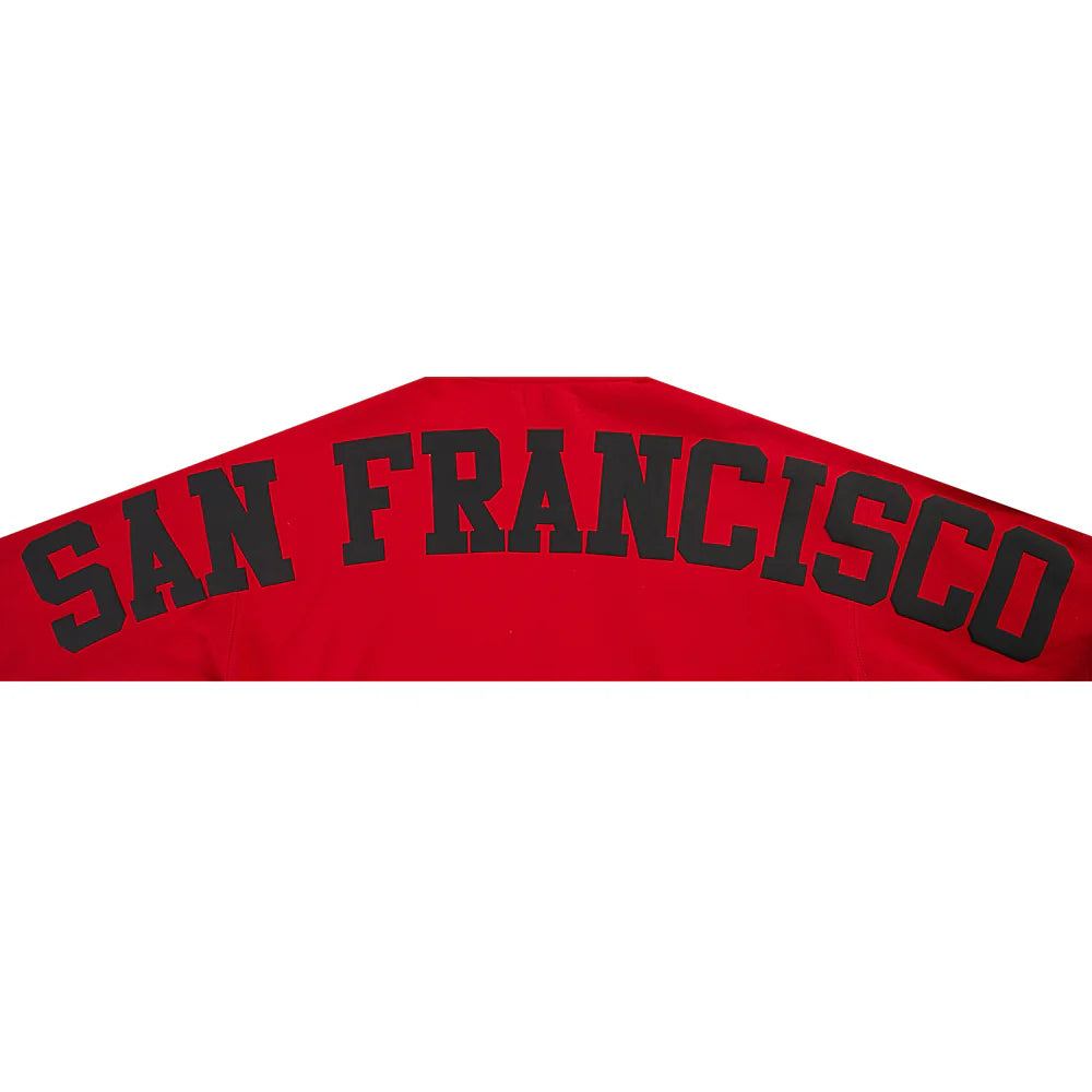 Pro Standard San Francisco 49ers Wingspan Hoodie - Red (FS45410468-RED)