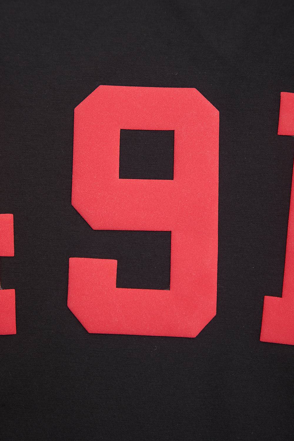 Pro Standard San Francisco 49ers Wingspan Women's Boxy Tee - Black (FS4A410460-BLK)
