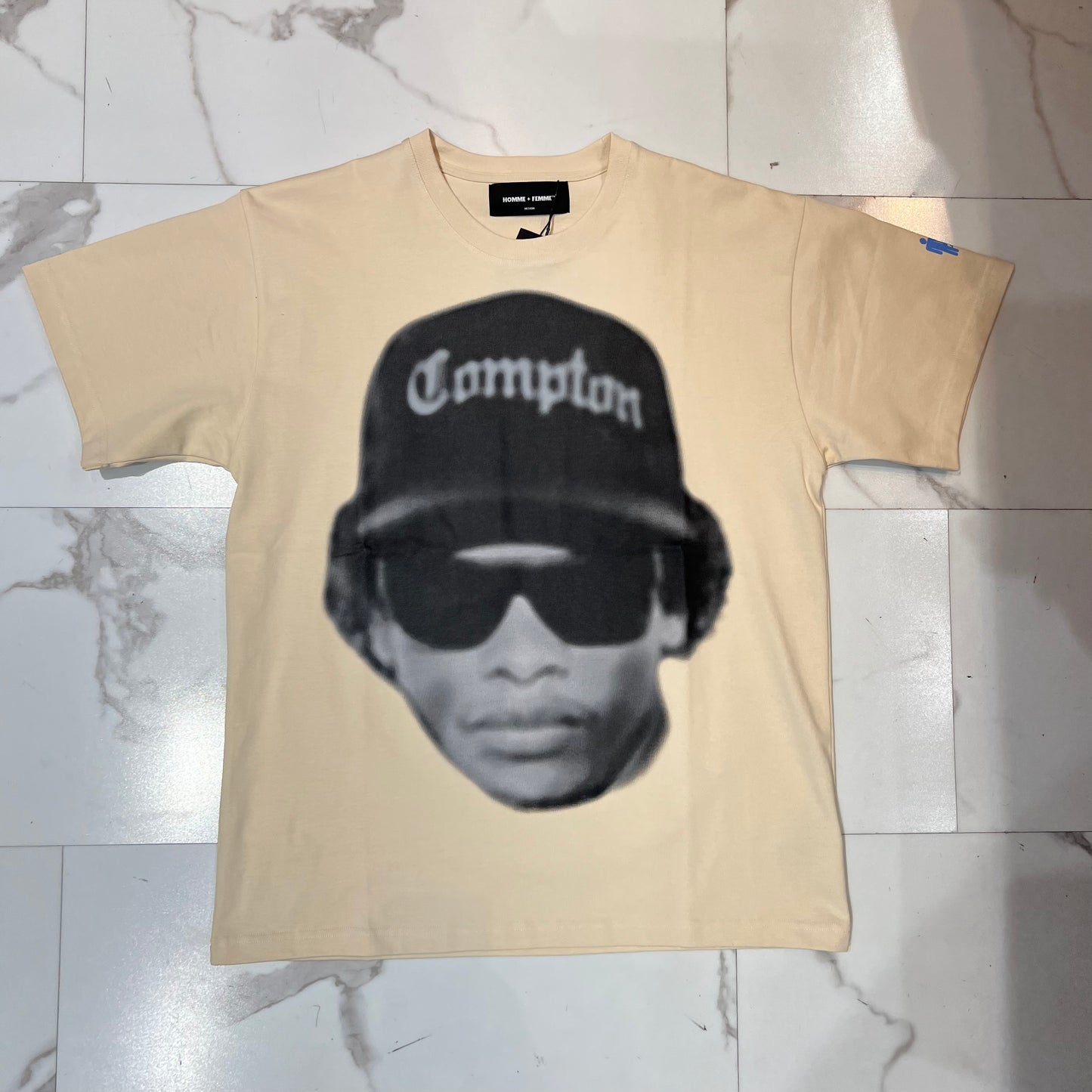 Homme + Femme Eazy Tee - Cream