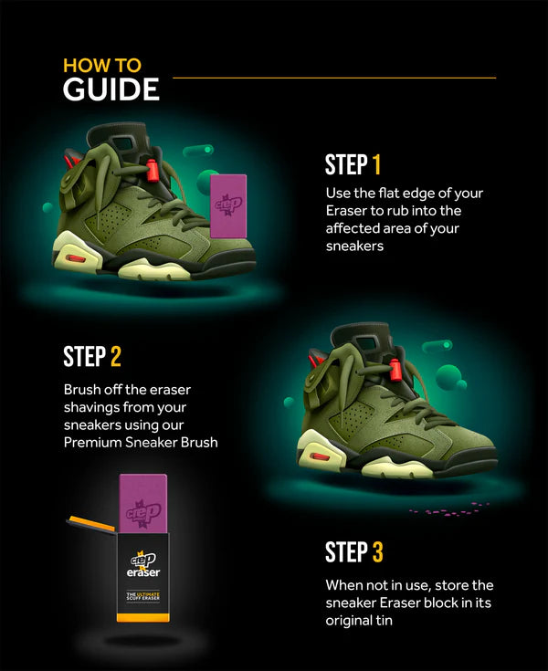 All-in-one sneaker care package for preserving shoe quality