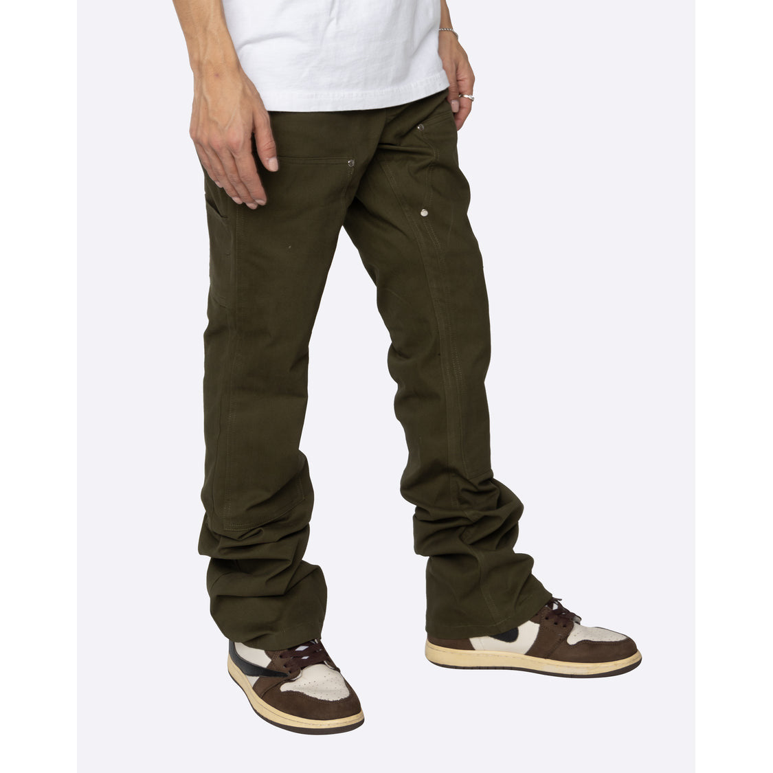 High-Quality Olive NU Carpenter Pants by EPTM, Perfect for Any Occasion