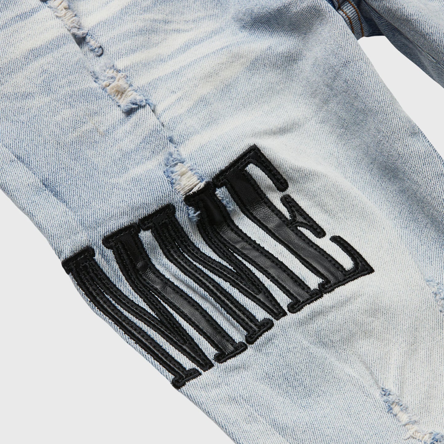 Homme + Femme Letterman Denim Blue w/Black