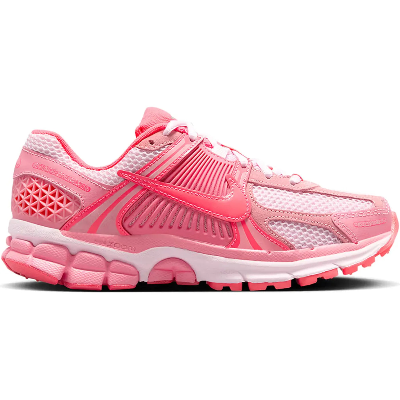 Nike Zoom Vomero 5 - Pink Foam Hot Punch women's running shoes with FQ0257-666 model number