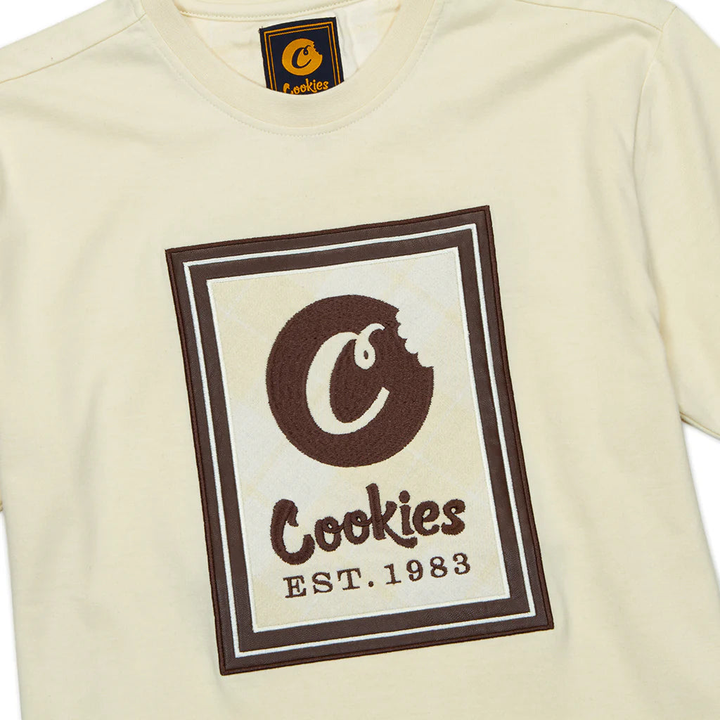 Delicious and creamy Cookies Park Ave Cream S/S Knit Jersey, a must-have treat for any fashion enthusiast