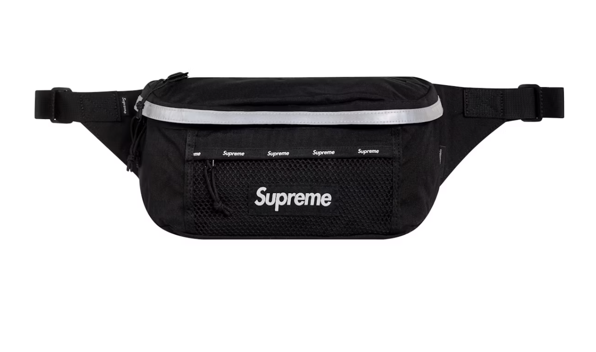 Supreme Waist Bag Black FW24 Brand New Deadstock Fresh Society