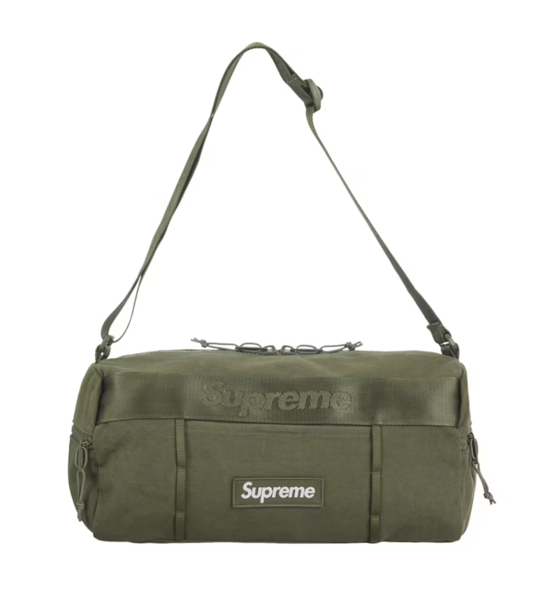 Supreme Utility Bag in Olive SS25, brand new and deadstock, high-quality and versatile